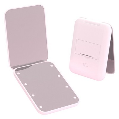 Rectangle LED Compact Mirror