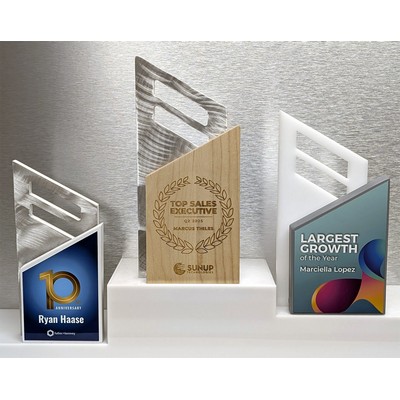 Tall Geo Slant Proper Award