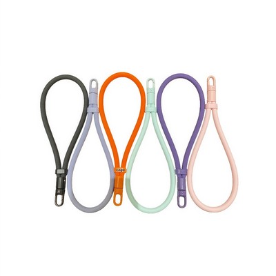 Dopamine Colorful Silicone Wrist Strap for Phone Keys and Water Bottle