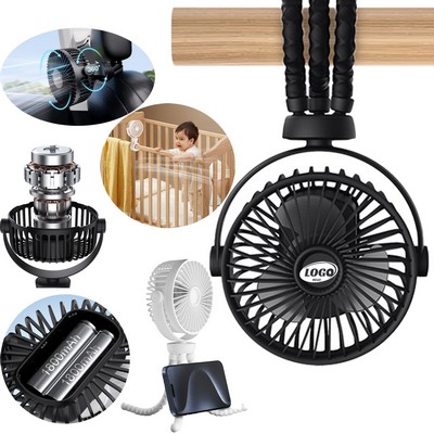 Stroller Fan with Flexible Tripod