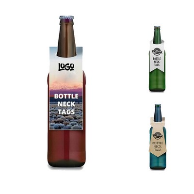 Custom Wine Bottle Card