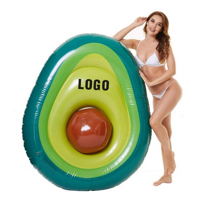 62" Thickened PVC Giant Avocado Floatie