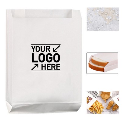 White Paper Sandwich Bags