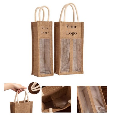 Flax Red Wine Bag