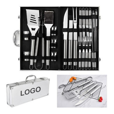 26-Piece BBQ Grill Tool Set