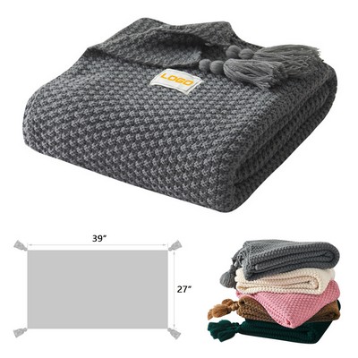 Office Knit Blanket
