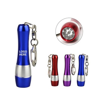 Aluminum LED Mini Light Keychain