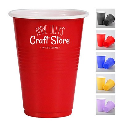 16oz Disposable Plastic Cup