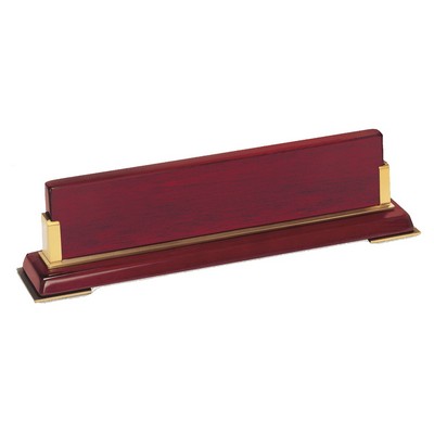 Rosewood Piano Finish Nameplate and Metal Accents - DWDG15