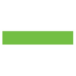 Blank Green/Black Rectangle Slogan Vinyl Sticker