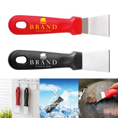 Heavy-Duty Stainless Steel Cleaning Scraper