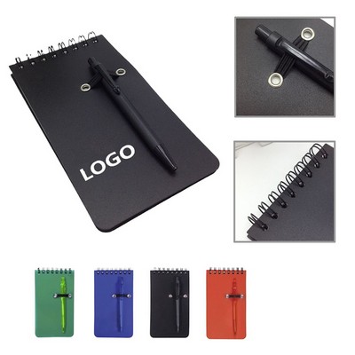 Compact Spiral Jotter & Pen
