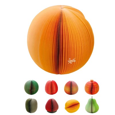 Fruit-Shaped Sticky Notes