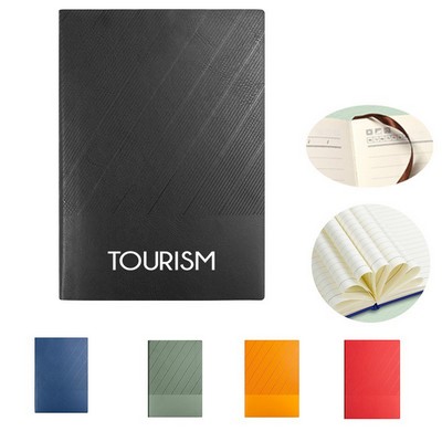 Hardcover Twill Style Journal Leather Notebook