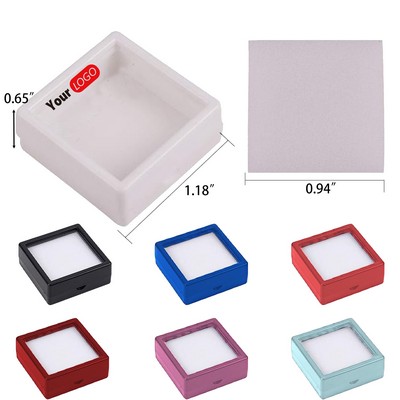 Gemstone Display Box with Clear Top