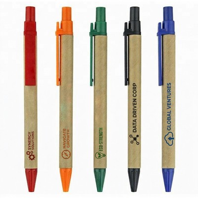 Eco-friendly Retractable Ballpoint Pens