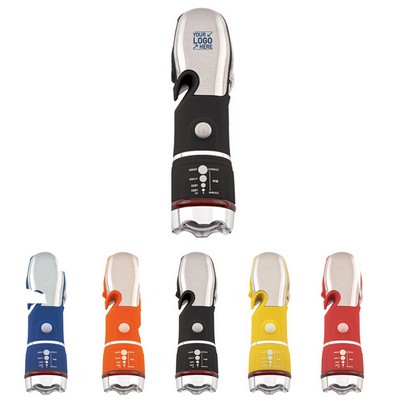 Multifunctional Car Safety Hammer Flashlight