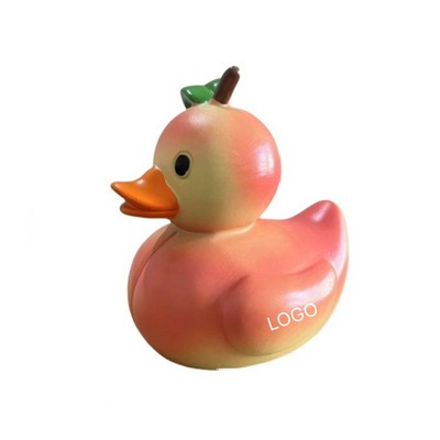 Adorable Fruit Duck Series Resin Figurine Collection High-Aesthetic "Spud-Style" Fruit