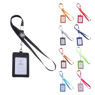Water-resistant Retractable Badge Holder