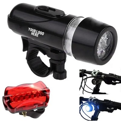 Bike Headlight and Taillight Set