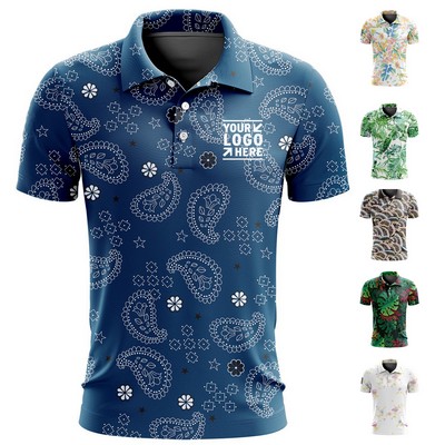 Premium Athletic Short Sleeve Polo Shirt