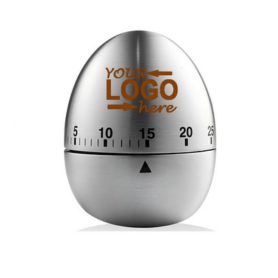 Egg Shape 60-Minute Countdown Timer