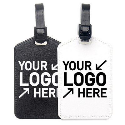 Sublimation Rectangle Luggage Tag