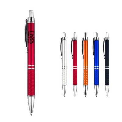 PP Plastic Ballpoint Pen Click Action Smooth Writing Pen
