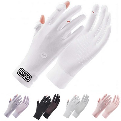 UV Cycling Fishing Hand Protection Gloves