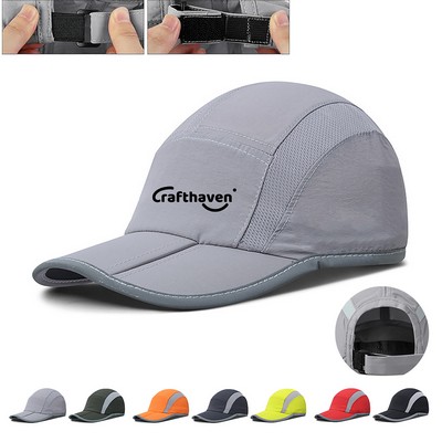 UPF 50 Reflective Sun Protection Sport Hat