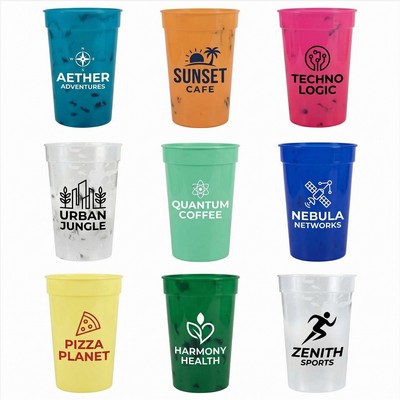 Confetti Stadium Cup with Custom Logo