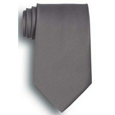 Dark Grey Silk Tie