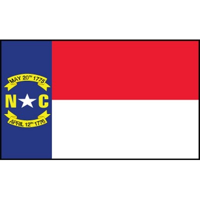 North Carolina State Flag (5'x8')
