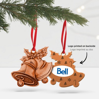 Classic Bells Ornament (2" x 1.5")