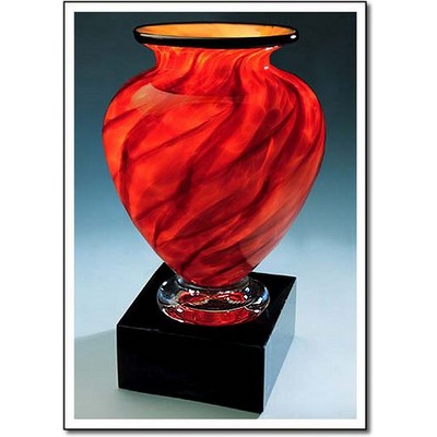 Firestorm Cauldron Vase w/o Marble Base (5.5"x8")