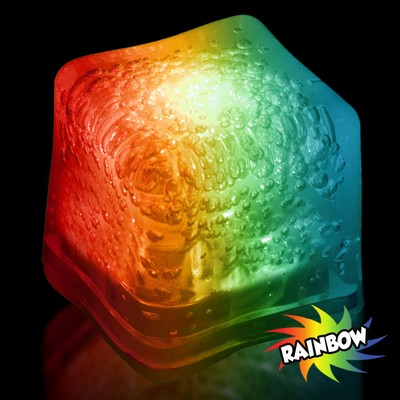 Rainbow Lited Ice Cube (Blank)