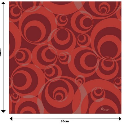 Polyester Scarf With Custom Logo 36 X 36"