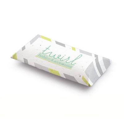 Single-Sided Seed Paper Pillow Boxes