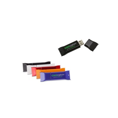 16 GB Plastic Candy Shaped USB Flashdrive
