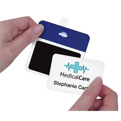 TEMPbadge 2-Part Expiring Badges, FRONT PART, Inkjet-Printable Rolls
