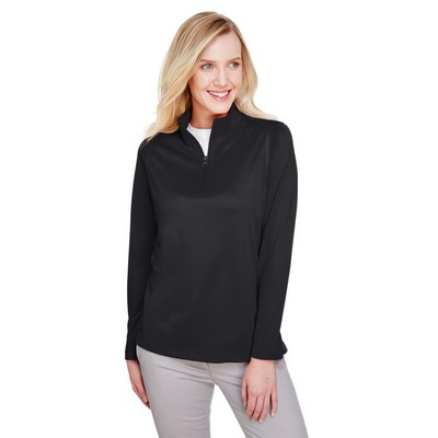 Harriton Women's Advantage Snag Protection Plus Quarter-Zip Pullover Jacket