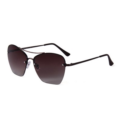 Sunglasses - Brown Gradient Lenses - Brown Frames