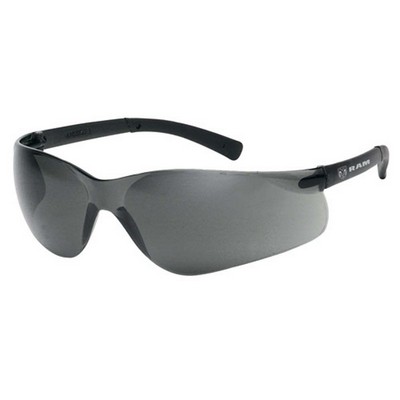 Gray Unbranded Lightweight Wrap-Around Safety Glasses, Anti-Fog