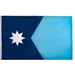 Minnesota Indoor Parade Flag w/Fringe (5'x8')