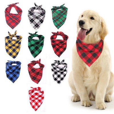 Triangle Cotton Pet Bandana