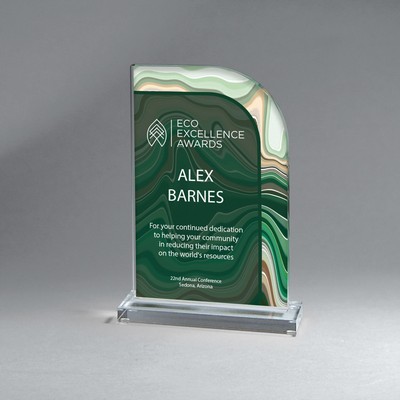 Medium Green Sedona Ridge Award