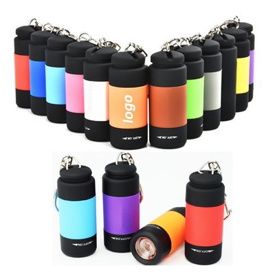 USB Keychain Mini Flashlight