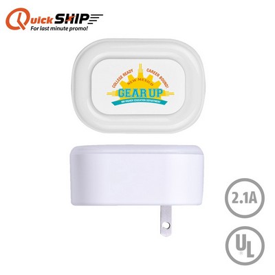 Lakeshore ETL Listed LED Night Light Wall Charger