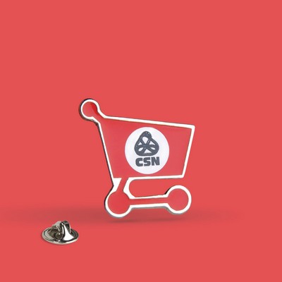 Custom Shape Lapel Pin (1.5")