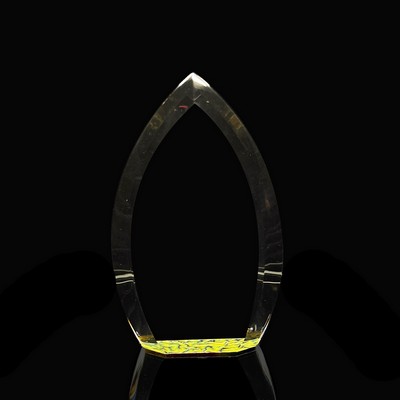 9" Pointed Top Oval